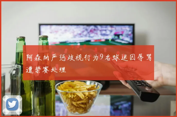 阿森纳严惩歧视行为9名球迷因辱骂遭禁赛处理